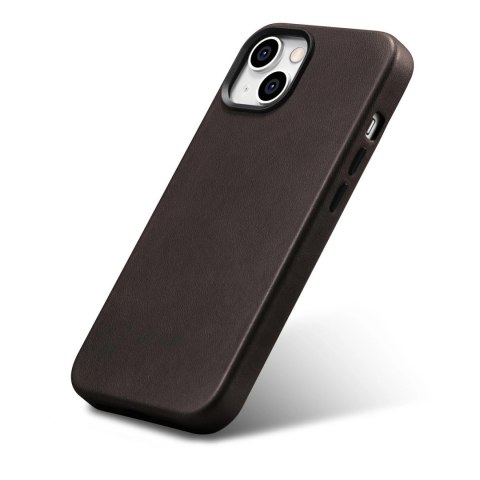 ICarer Oil Wax Premium Leather Case skórzane etui iPhone 14 Plus magnetyczne z MagSafe brązowy (WMI14220703-BN) ICarer Oil Wax Premium Leather Case skórzane etui iPhone 14 Plus magnetyczne z MagSafe brązowy (WMI14220703-BN)