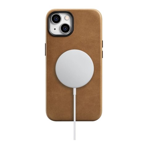 ICarer Oil Wax Premium Leather Case skórzane etui iPhone 14 Plus magnetyczne z MagSafe brązowy (WMI14220703-TN) ICarer Oil Wax Premium Leather Case skórzane etui iPhone 14 Plus magnetyczne z MagSafe brązowy (WMI14220703-TN)