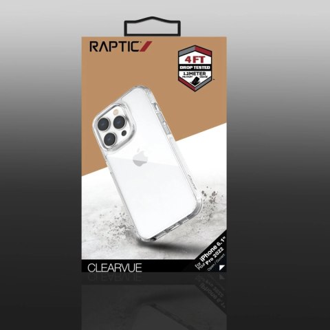 Raptic X-Doria Clearvue Case etui iPhone 14 Pro pokrowiec plecki przezroczysty Raptic X-Doria Clearvue Case etui iPhone 14 Pro pokrowiec plecki przezroczysty