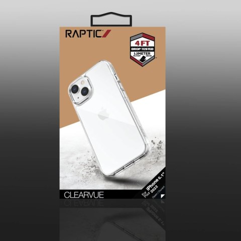 Raptic X-Doria Clearvue Case etui iPhone 14 pokrowiec plecki przezroczysty Raptic X-Doria Clearvue Case etui iPhone 14 pokrowiec plecki przezroczysty