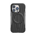 Raptic X-Doria Clutch Built Case etui iPhone 14 Pro Max z MagSafe pokrowiec plecki czarny Raptic X-Doria Clutch Built Case etui iPhone 14 Pro Max z MagSafe pokrowiec plecki czarny