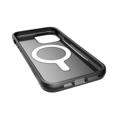 Raptic X-Doria Clutch Built Case etui iPhone 14 Pro Max z MagSafe pokrowiec plecki czarny Raptic X-Doria Clutch Built Case etui iPhone 14 Pro Max z MagSafe pokrowiec plecki czarny