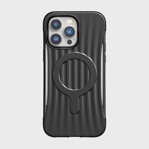 Raptic X-Doria Clutch Built Case etui iPhone 14 Pro Max z MagSafe pokrowiec plecki czarny Raptic X-Doria Clutch Built Case etui iPhone 14 Pro Max z MagSafe pokrowiec plecki czarny