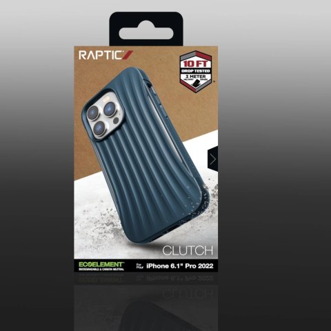 Raptic X-Doria Clutch Case etui iPhone 14 Pro pokrowiec plecki niebieski Raptic X-Doria Clutch Case etui iPhone 14 Pro pokrowiec plecki niebieski