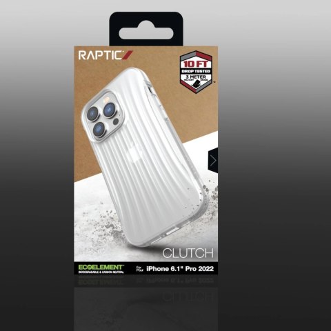 Raptic X-Doria Clutch Case etui iPhone 14 Pro pokrowiec plecki przezroczysty Raptic X-Doria Clutch Case etui iPhone 14 Pro pokrowiec plecki przezroczysty