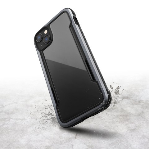 Raptic X-Doria Shield Case etui iPhone 14 pancerny pokrowiec czarny Raptic X-Doria Shield Case etui iPhone 14 pancerny pokrowiec czarny