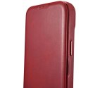 ICarer CE Oil Wax Premium Leather Folio Case skórzane etui iPhone 14 Plus z klapką magnetyczne MagSafe czerwony (AKI14220707-RD) ICarer CE Oil Wax Premium Leather Folio Case skórzane etui iPhone 14 Plus z klapką magnetyczne MagSafe czerwony (AKI14220707-RD)