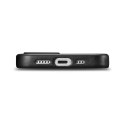 ICarer Case Leather pokrowiec etui z naturalnej skóry do iPhone 14 czarny (WMI14220705-BK) (kompatybilne z MagSafe)