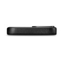 ICarer Case Leather pokrowiec etui z naturalnej skóry do iPhone 14 czarny (WMI14220705-BK) (kompatybilne z MagSafe)