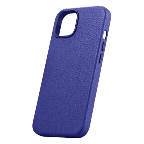 ICarer Litchi Premium Leather Case skórzane etui iPhone 14 Plus magnetyczne z MagSafe ciemnoniebieski (WMI14220711-DB) ICarer Litchi Premium Leather Case skórzane etui iPhone 14 Plus magnetyczne z MagSafe ciemnoniebieski (WMI14220711-DB)