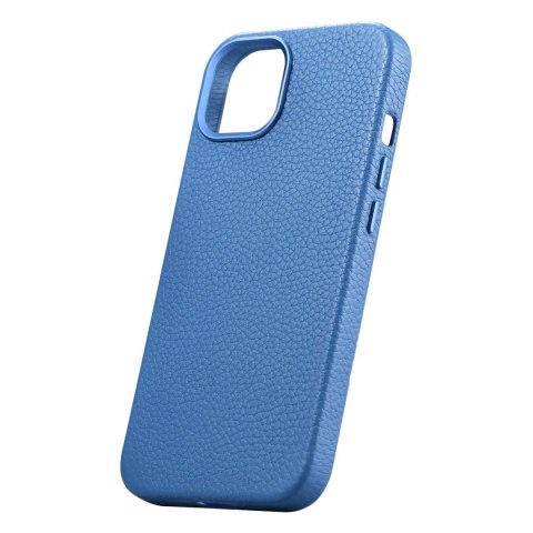 ICarer Litchi Premium Leather Case skórzane etui iPhone 14 Plus magnetyczne z MagSafe jasnoniebieski (WMI14220711-LB) ICarer Litchi Premium Leather Case skórzane etui iPhone 14 Plus magnetyczne z MagSafe jasnoniebieski (WMI14220711-LB)