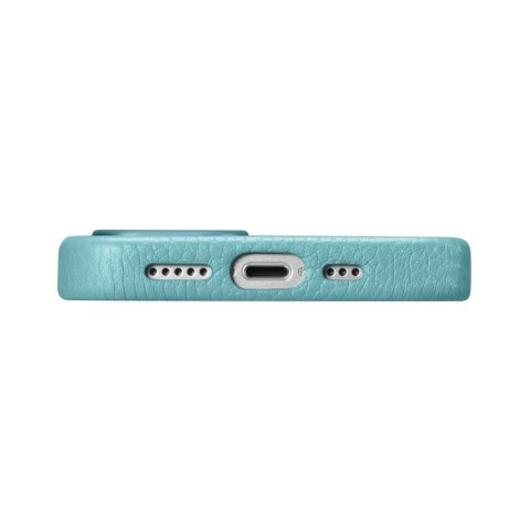 ICarer Litchi Premium Leather Case skórzane etui iPhone 14 Plus magnetyczne z MagSafe zielony (WMI14220711-GN) ICarer Litchi Premium Leather Case skórzane etui iPhone 14 Plus magnetyczne z MagSafe zielony (WMI14220711-GN)