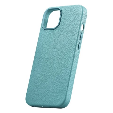 ICarer Litchi Premium Leather Case skórzane etui iPhone 14 Plus magnetyczne z MagSafe zielony (WMI14220711-GN) ICarer Litchi Premium Leather Case skórzane etui iPhone 14 Plus magnetyczne z MagSafe zielony (WMI14220711-GN)