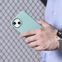 ICarer Litchi Premium Leather Case skórzane etui iPhone 14 Plus magnetyczne z MagSafe zielony (WMI14220711-GN)