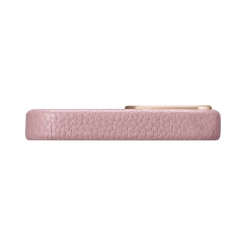 ICarer Litchi Premium Leather Case skórzane etui iPhone 14 magnetyczne z MagSafe różowy (WMI14220709-PK) ICarer Litchi Premium Leather Case skórzane etui iPhone 14 magnetyczne z MagSafe różowy (WMI14220709-PK)