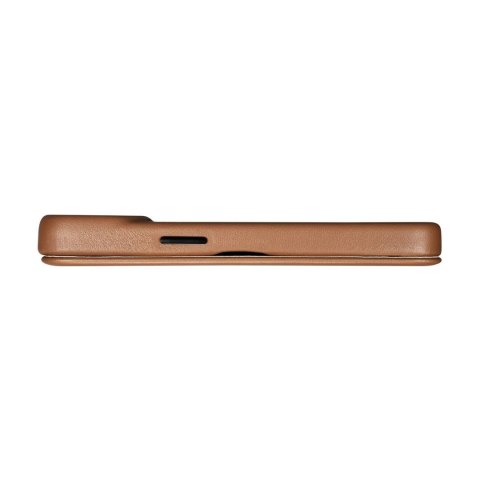 ICarer CE Premium Leather Folio Case skórzane etui iPhone 14 Plus z klapką magnetyczne MagSafe brązowy (WMI14220715-BN) ICarer CE Premium Leather Folio Case skórzane etui iPhone 14 Plus z klapką magnetyczne MagSafe brązowy (WMI14220715-BN)