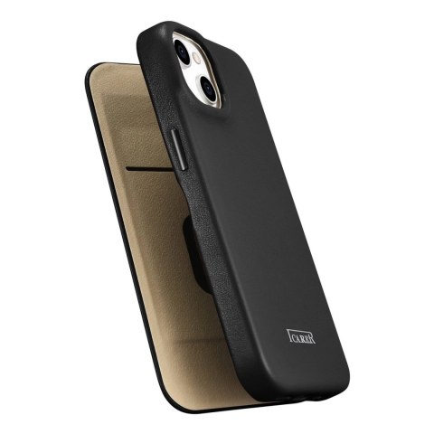 ICarer CE Premium Leather Folio Case skórzane etui iPhone 14 Plus z klapką magnetyczne MagSafe czarny (WMI14220715-BK) ICarer CE Premium Leather Folio Case skórzane etui iPhone 14 Plus z klapką magnetyczne MagSafe czarny (WMI14220715-BK)