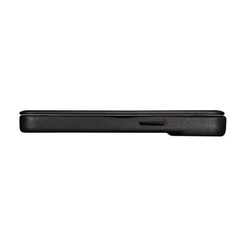 ICarer CE Premium Leather Folio Case skórzane etui iPhone 14 Plus z klapką magnetyczne MagSafe czarny (WMI14220715-BK) ICarer CE Premium Leather Folio Case skórzane etui iPhone 14 Plus z klapką magnetyczne MagSafe czarny (WMI14220715-BK)