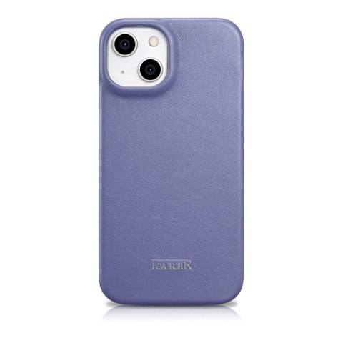 ICarer CE Premium Leather Folio Case skórzane etui iPhone 14 Plus z klapką magnetyczne MagSafe jasnofioletowy (WMI14220715-LP) ICarer CE Premium Leather Folio Case skórzane etui iPhone 14 Plus z klapką magnetyczne MagSafe jasnofioletowy (WMI14220715-LP)