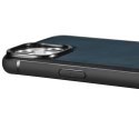 ICarer Leather Oil Wax etui pokryte naturalną skórą do iPhone 14 Plus niebieski (WMI14220719-BU)