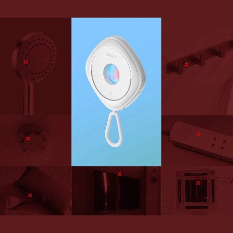 Baseus Heyo wykrywacz ukrytych kamer biały (FMHY000002) Baseus Heyo wykrywacz ukrytych kamer biały (FMHY000002)