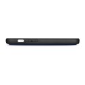 ICarer Wallet Case 2in1 etui iPhone 14 skórzany pokrowiec z klapką Anti-RFID niebieski (WMI14220725-BU)
