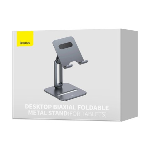 Baseus Desktop Biaxial Foldable podstawka/stojak metalowy do tabletu szary (LUSZ000113) Baseus Desktop Biaxial Foldable podstawka/stojak metalowy do tabletu szary (LUSZ000113)