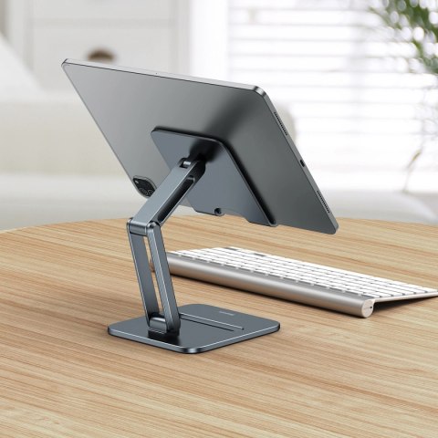 Baseus Desktop Biaxial Foldable podstawka/stojak metalowy do tabletu szary (LUSZ000113) Baseus Desktop Biaxial Foldable podstawka/stojak metalowy do tabletu szary (LUSZ000113)