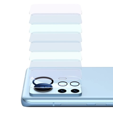Baseus folia na aparat Xiaomi 12 Pro 0.3mm przezroczysta (2szt.) + zestaw czyszczący (SGQK000402) Baseus folia na aparat Xiaomi 12 Pro 0.3mm przezroczysta (2szt.) + zestaw czyszczący (SGQK000402)