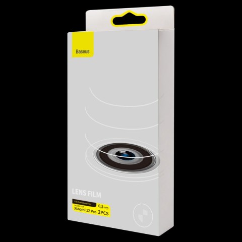 Baseus folia na aparat Xiaomi 12 Pro 0.3mm przezroczysta (2szt.) + zestaw czyszczący (SGQK000402) Baseus folia na aparat Xiaomi 12 Pro 0.3mm przezroczysta (2szt.) + zestaw czyszczący (SGQK000402)
