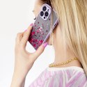 Design Case etui do iPhone 13 pokrowiec w kwiaty niebieski Design Case etui do iPhone 13 pokrowiec w kwiaty niebieski