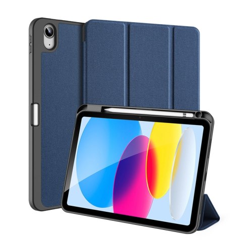 Dux Ducis Domo etui iPad 10.9'' 2022 (10 gen.) pokrowiec smart cover podstawka niebieskie Dux Ducis Domo etui iPad 10.9'' 2022 (10 gen.) pokrowiec smart cover podstawka niebieskie