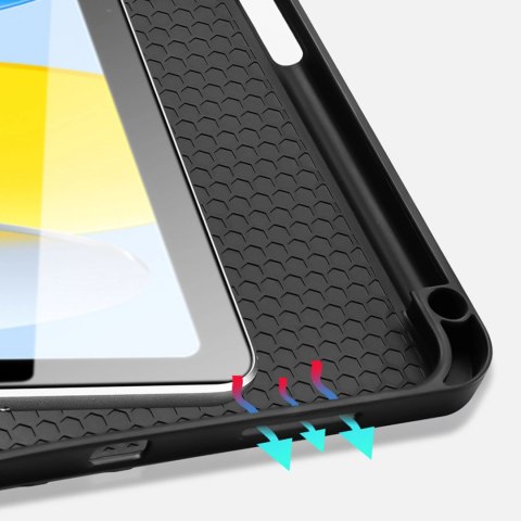 Dux Ducis Domo etui iPad 10.9'' 2022 (10 gen.) pokrowiec smart cover podstawka niebieskie Dux Ducis Domo etui iPad 10.9'' 2022 (10 gen.) pokrowiec smart cover podstawka niebieskie