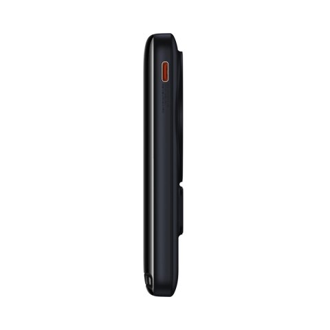 Powerbank Baseus Magnetic Bracket 10000mAh 20W z MagSafe - ciemnoniebieski + kabel USB-C 60W 0.5m Powerbank Baseus Magnetic Bracket 10000mAh 20W z MagSafe - ciemnoniebieski + kabel USB-C 60W 0.5m