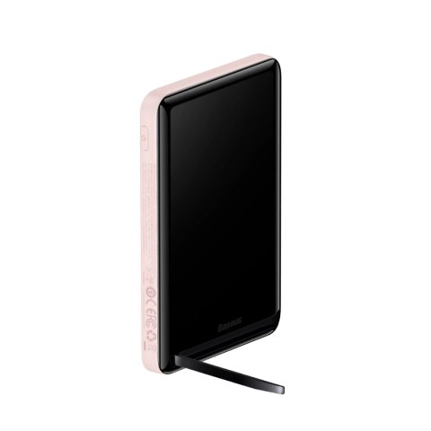 Powerbank Baseus Magnetic Bracket z MagSafe 10000mAh 20W - różowy + kabel USB-C 60W 0.5m Powerbank Baseus Magnetic Bracket z MagSafe 10000mAh 20W - różowy + kabel USB-C 60W 0.5m