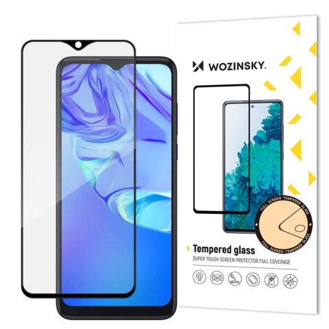 Wozinsky super wytrzymałe szkło hartowane Full Glue na cały ekran z ramką Case Friendly TCL 305 czarny Wozinsky super wytrzymałe szkło hartowane Full Glue na cały ekran z ramką Case Friendly TCL 305 czarny