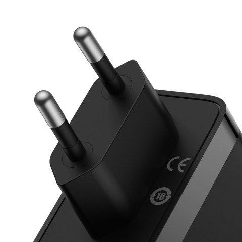 Baseus GaN5 Pro szybka ładowarka 2xUSB-C+USB 140W EU czarna (CCGP100201) Baseus GaN5 Pro szybka ładowarka 2xUSB-C+USB 140W EU czarna (CCGP100201)