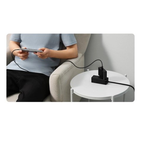 Baseus GaN5 Pro szybka ładowarka 2xUSB-C+USB 140W EU czarna (CCGP100201) Baseus GaN5 Pro szybka ładowarka 2xUSB-C+USB 140W EU czarna (CCGP100201)