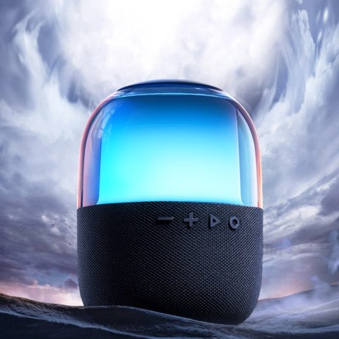 Joyroom głośnik bezprzewodowy Bluetooth 5.3 RGB 8W czarny (JR-ML05) Joyroom głośnik bezprzewodowy Bluetooth 5.3 RGB 8W czarny (JR-ML05)