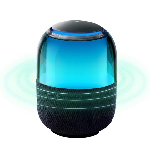 Joyroom głośnik bezprzewodowy Bluetooth 5.3 RGB 8W czarny (JR-ML05) Joyroom głośnik bezprzewodowy Bluetooth 5.3 RGB 8W czarny (JR-ML05)