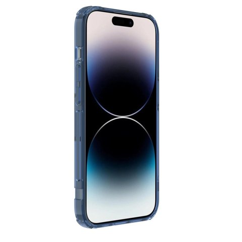 Nillkin Nature Pro Magnetic Case etui iPhone 14 Pro magnetyczny pokrowiec MagSafe niebieski Nillkin Nature Pro Magnetic Case etui iPhone 14 Pro magnetyczny pokrowiec MagSafe niebieski
