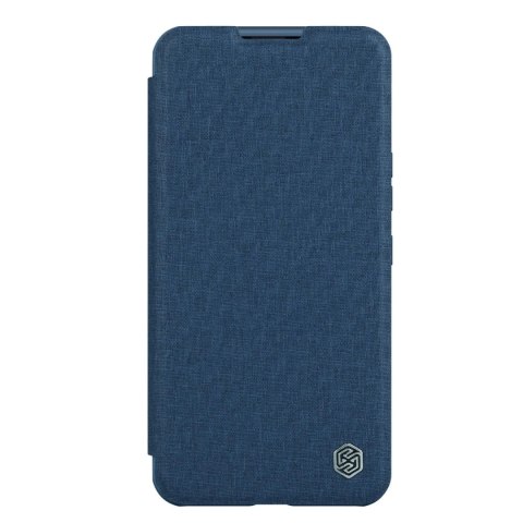 Nillkin Qin Cloth Pro Case etui do iPhone 14 Plus osłona na aparat kabura pokrowiec obudowa z klapką niebieski Nillkin Qin Cloth Pro Case etui do iPhone 14 Plus osłona na aparat kabura pokrowiec obudowa z klapką niebieski