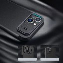 Nillkin Qin Cloth Pro Case etui do iPhone 14 Plus osłona na aparat kabura pokrowiec obudowa z klapką niebieski Nillkin Qin Cloth Pro Case etui do iPhone 14 Plus osłona na aparat kabura pokrowiec obudowa z klapką niebieski