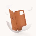 Nillkin Qin Leather Pro Case etui iPhone 14 Plus osłona na aparat kabura pokrowiec obudowa z klapką czarny Nillkin Qin Leather Pro Case etui iPhone 14 Plus osłona na aparat kabura pokrowiec obudowa z klapką czarny