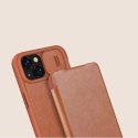 Nillkin Qin Leather Pro Case etui iPhone 14 Plus osłona na aparat kabura pokrowiec obudowa z klapką czarny Nillkin Qin Leather Pro Case etui iPhone 14 Plus osłona na aparat kabura pokrowiec obudowa z klapką czarny