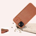 Nillkin Qin Leather Pro Case etui iPhone 14 Plus osłona na aparat kabura pokrowiec obudowa z klapką czarny Nillkin Qin Leather Pro Case etui iPhone 14 Plus osłona na aparat kabura pokrowiec obudowa z klapką czarny