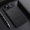 Nillkin Qin Leather Pro Case etui iPhone 14 Plus osłona na aparat kabura pokrowiec obudowa z klapką czarny Nillkin Qin Leather Pro Case etui iPhone 14 Plus osłona na aparat kabura pokrowiec obudowa z klapką czarny