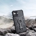 Nillkin CamShield Armor Pro Magnetic Case etui iPhone 14 Plus magnetyczny pokrowiec MagSafe z osłoną na aparat niebieskie Nillkin CamShield Armor Pro Magnetic Case etui iPhone 14 Plus magnetyczny pokrowiec MagSafe z osłoną na aparat niebieskie