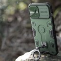 Nillkin CamShield Armor Pro Magnetic Case etui iPhone 14 Plus magnetyczny pokrowiec MagSafe z osłoną na aparat niebieskie Nillkin CamShield Armor Pro Magnetic Case etui iPhone 14 Plus magnetyczny pokrowiec MagSafe z osłoną na aparat niebieskie