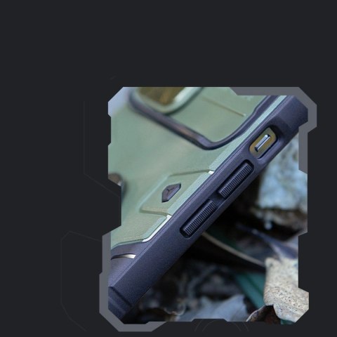 Nillkin CamShield Armor Pro Magnetic Case etui iPhone 14 Plus magnetyczny pokrowiec MagSafe z osłoną na aparat niebieskie Nillkin CamShield Armor Pro Magnetic Case etui iPhone 14 Plus magnetyczny pokrowiec MagSafe z osłoną na aparat niebieskie